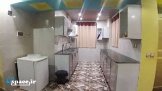 آشپزخانه سوئیت 150 متری اقامتگاه بوم گردی مهروماه قلات (خاله نازی) - شیراز - روستای قلات